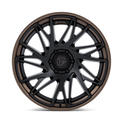 Fuel Offroad FC405 DYNAMO Matte Black W/ G-bronze Lip 22x10 -18 6x139.7mm 106.1mm