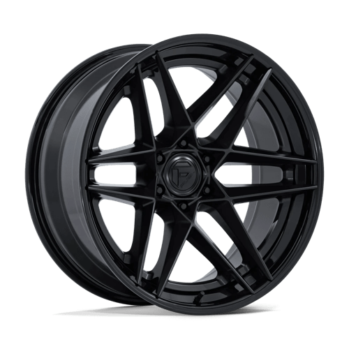 Fuel Offroad FC408 FLIGHT Matte Black W/ Gloss Black Lip 22x10 -18 6x139.7mm 106.1mm