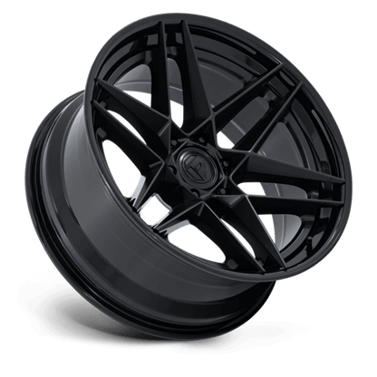 Fuel Offroad FC408 FLIGHT Matte Black W/ Gloss Black Lip 22x10 -18 6x135mm 87.1mm