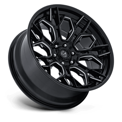 Fuel Offroad FC409 HIVE Gloss Black Milled 20x10 -18 6x139.7mm 106.1mm
