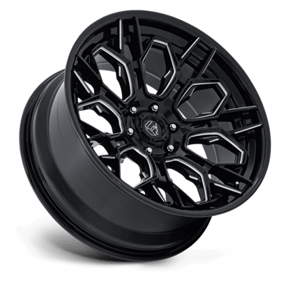 Fuel Offroad FC409 HIVE Gloss Black Milled 20x10 -18 6x135mm 87.1mm