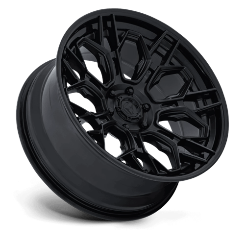 Fuel Offroad FC409 HIVE Matte Black W/ Gloss Black Lip 22x10 -18 6x139.7mm 106.1mm