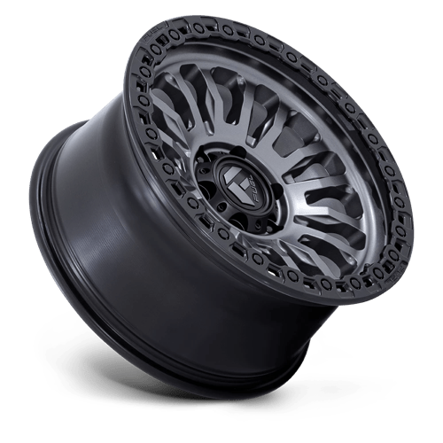 Fuel Offroad FC857 RINCON Matte Gunmetal W/ M-black Lip 20x9 +1 6x139.7mm 106.1mm