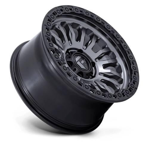 Fuel Offroad FC857 RINCON Matte Gunmetal W/ M-black Lip 17x9 +25 6x139.7mm 106.1mm