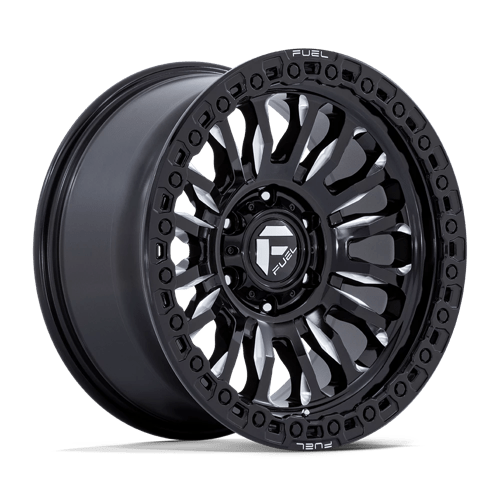 Fuel Offroad FC857 RINCON Gloss Black Milled 17x9 -12 8x165.1mm 125.1mm