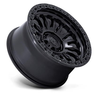 Fuel Offroad FC857 RINCON Matte Black W/ Gloss Black Lip 17x9 +1 5x127mm 71.5mm