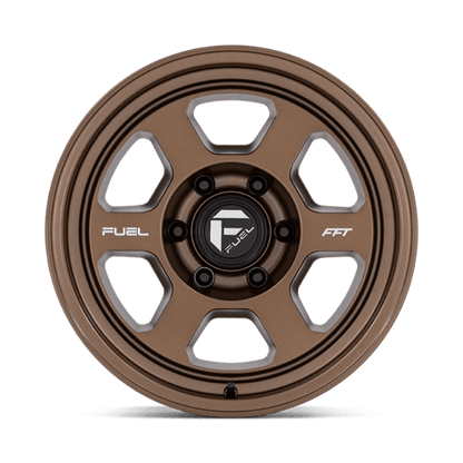 Fuel Offroad FC860 HYPE Matte Bronze 17x8.5 -10 6x114.3mm 66.1mm
