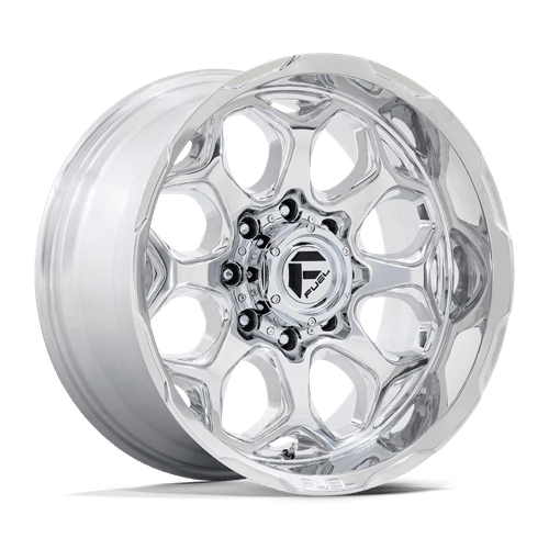 Fuel Offroad FC862 SCEPTER Polished Milled 22x10 -18 8x180mm 124.2mm