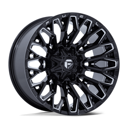 Fuel Offroad FC865 STRIKE Gloss Black Milled 20x10 -18 Custom 78.1mm