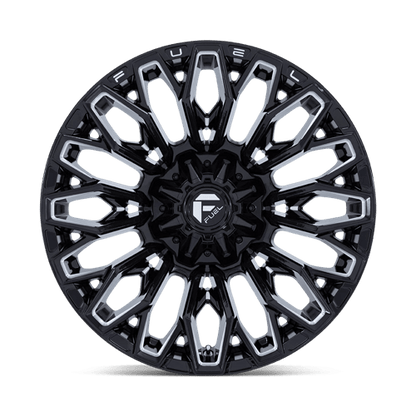Fuel Offroad FC865 STRIKE Gloss Black Milled 22x10 -18 5x127|5x139.7mm 87.1mm
