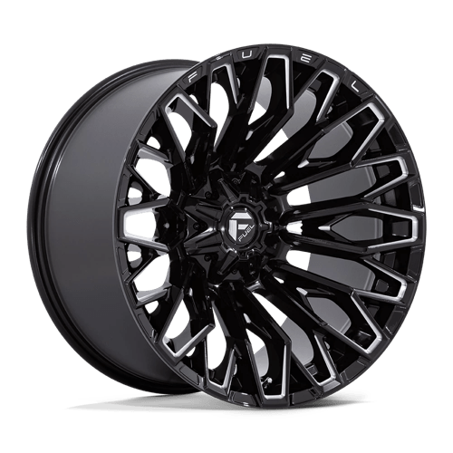 Fuel Offroad FC865 STRIKE Gloss Black Milled 22x12 -44 5x127|5x139.7mm 87.1mm