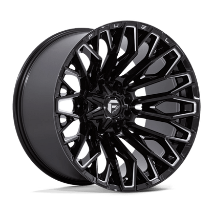 Fuel Offroad FC865 STRIKE Gloss Black Milled 22x12 -44 5x127|5x139.7mm 87.1mm