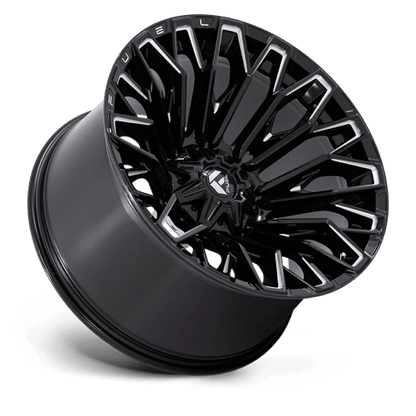 Fuel Offroad FC865 STRIKE Gloss Black Milled 22x12 -44 6x135|6x139.7mm 106.1mm