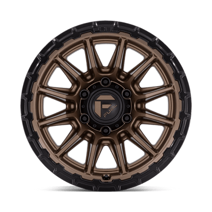 Fuel Offroad FC866 PISTON Matte Bronze W/ Gloss Black Li 20x10 -18 6x139.7mm 106.1mm