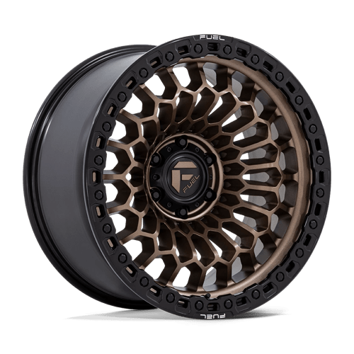 Fuel Offroad FC870 SINISTER Matte Bronze W/ M-blk Lip 20x10 -18 5x127mm 78.1mm