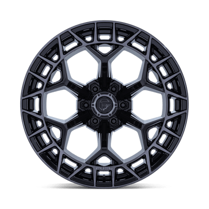 Fuel Offroad FC873 CHARGER Gloss Black Brushed Dark Tint 17x9 +1 6x135mm 87.1mm