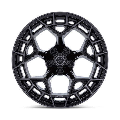 Fuel Offroad FC873 CHARGER Gloss Black Brushed Dark Tint 22x12 -44 5x127mm 71.5mm