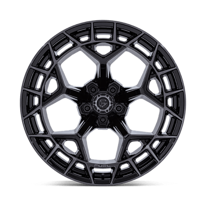 Fuel Offroad FC873 CHARGER Gloss Black Brushed Dark Tint 22x12 -44 5x127mm 71.5mm