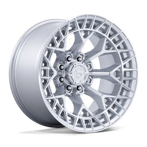 Fuel Offroad FC873 CHARGER Gloss Silver W/ Machined Face 20x10 -18 8x165.1mm 125.1mm