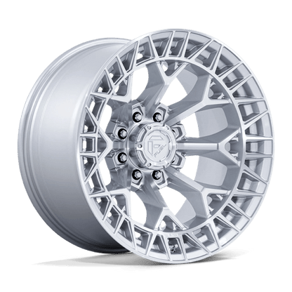 Fuel Offroad FC873 CHARGER Gloss Silver W/ Machined Face 20x9 +1 8x180mm 124.2mm