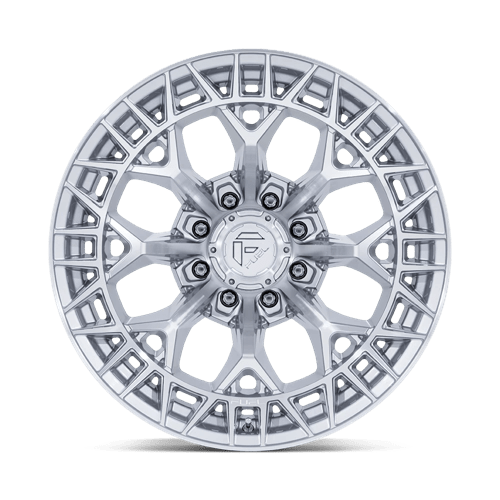 Fuel Offroad FC873 CHARGER Gloss Silver W/ Machined Face 20x9 +1 8x180mm 124.2mm