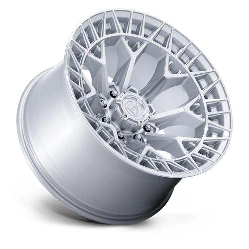 Fuel Offroad FC873 CHARGER Gloss Silver W/ Machined Face 22x12 -44 8x165.1mm 125.1mm
