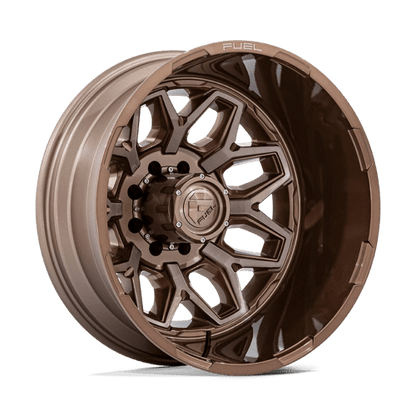 Fuel Offroad D876 FLUX DUALLY Platinum Bronze 20x8.25 -240 8x165.1mm 121.5mm