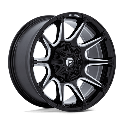 Fuel Offroad FC880 SUPER C Gloss Black Milled 20x9 +1 6x135|6x139.7mm 106.1mm
