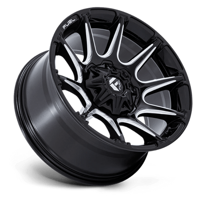 Fuel Offroad FC880 SUPER C Gloss Black Milled 22x12 -44 8x165.1mm 125.1mm