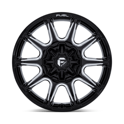 Fuel Offroad FC880 SUPER C Gloss Black Milled 20x9 +1 8x165.1mm 125.1mm