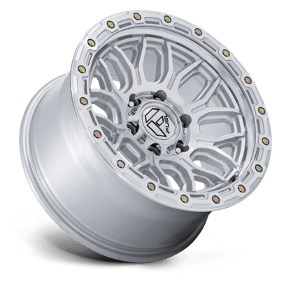 Fuel Offroad FC881 SURGE Gloss Silver W/ Machined Face 20x10 -18 8x165.1mm 125.1mm