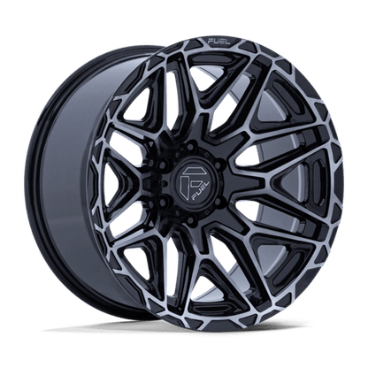 Fuel Offroad FC885 INJECTOR Gloss Black Machined-fc W/ Ddt 20x10 -18 6x135mm 87.1mm
