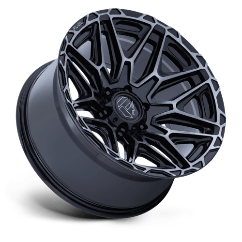 Fuel Offroad FC885 INJECTOR Gloss Black Machined-fc W/ Ddt 20x10 -18 8x165.1mm 125.1mm