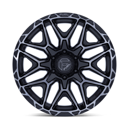 Fuel Offroad FC885 INJECTOR Gloss Black Machined-fc W/ Ddt 20x10 -18 6x139.7mm 106.1mm
