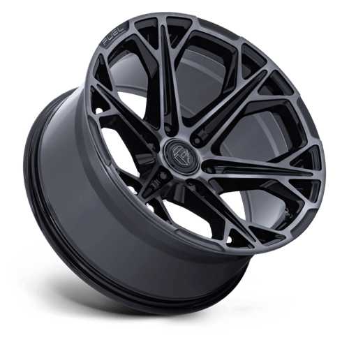 Fuel Offroad FC886 HAMMERHEAD Gloss Black Dark Tinted Clear 22x10 -18 6x139.7mm 106.1mm