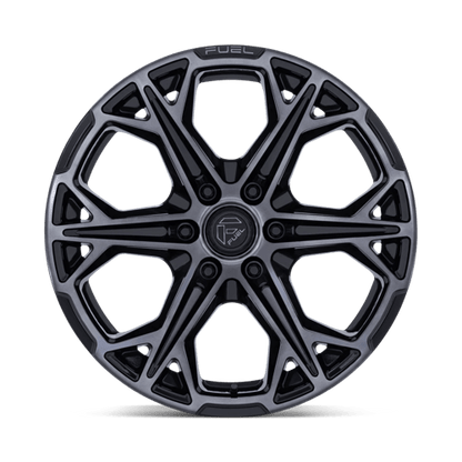 Fuel Offroad FC886 HAMMERHEAD Gloss Black Dark Tinted Clear 20x10 -18 6x139.7mm 106.1mm