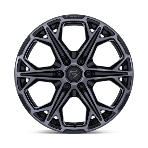 Fuel Offroad FC886 HAMMERHEAD Gloss Black Dark Tinted Clear 22x10 -18 6x139.7mm 106.1mm