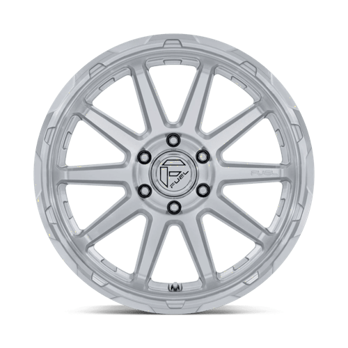 Fuel Offroad FC887 CIRCUIT Gloss Silver W/ Machined Face 17x9 -12 6x139.7mm 106.1mm