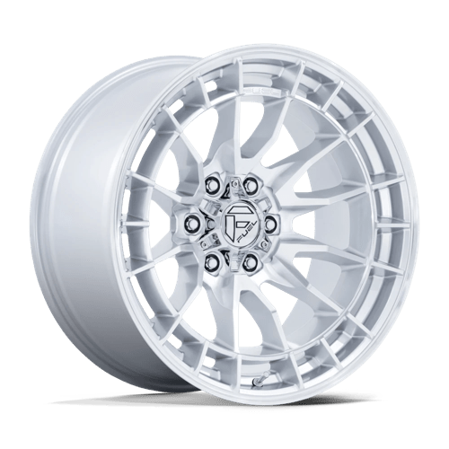 Fuel Offroad FC888 REVOLT Hyper Silver W/ Machined Face 17x8.5 +25 6x139.7mm 106.1mm