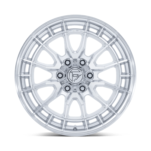 Fuel Offroad FC888 REVOLT Hyper Silver W/ Machined Face 20x10 -18 6x139.7mm 106.1mm