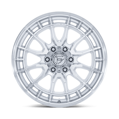 Fuel Offroad FC888 REVOLT Hyper Silver W/ Machined Face 20x9 +20 6x139.7mm 106.1mm