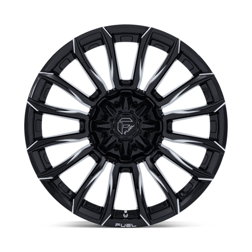 Fuel Offroad FC889 BLADE Gloss Black Milled 20x9 +1 8x180mm 124.2mm