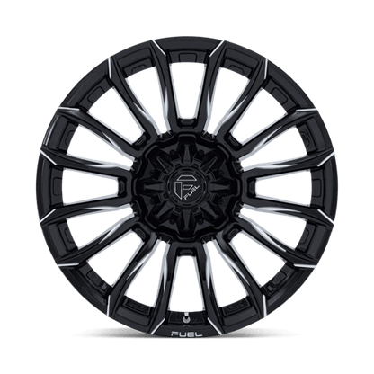 Fuel Offroad FC889 BLADE Gloss Black Milled 20x9 +1 8x180mm 124.2mm