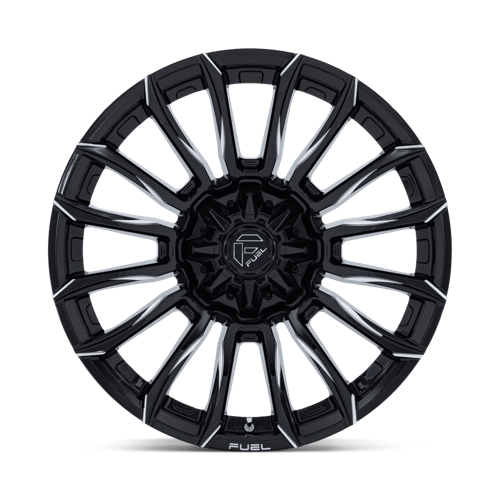 Fuel Offroad FC889 BLADE Gloss Black Milled 22x9 +20 8x180mm 124.2mm
