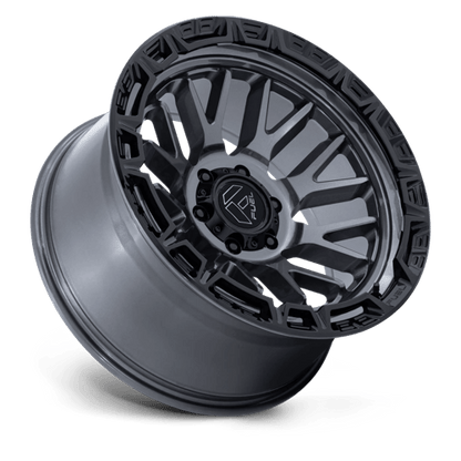 Fuel Offroad FC890 RAIL Gloss Gunmetal W/ G-blk Lip 20x10 -18 6x139.7mm 106.1mm