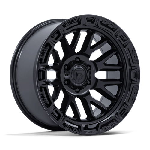 Fuel Offroad FC890 RAIL Matte Black W/ Gloss Black Lip 20x10 -18 6x135mm 87.1mm
