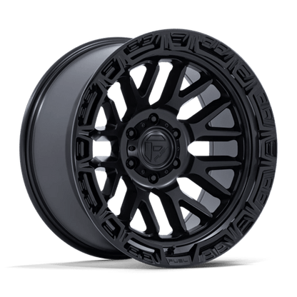 Fuel Offroad FC890 RAIL Matte Black W/ Gloss Black Lip 17x9 -12 6x135mm 87.1mm