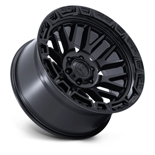 Fuel Offroad FC890 RAIL Matte Black W/ Gloss Black Lip 17x9 +1 5x127mm 71.5mm