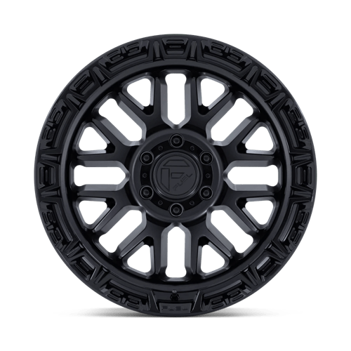 Fuel Offroad FC890 RAIL Matte Black W/ Gloss Black Lip 17x9 +1 6x135mm 87.1mm