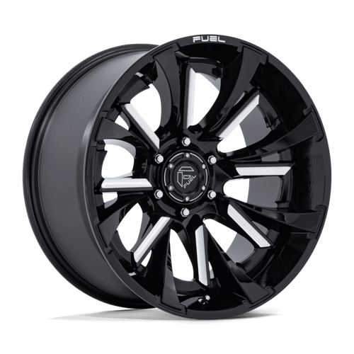 Fuel Offroad FC895 TANTRUM Gloss Black Milled 20x10 -18 8x165.1mm 125.1mm